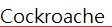 Cockroach